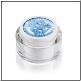 Gliter UV/LED-gel, 5 ml, svetlo modra