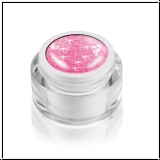 Gliter UV/LED-gel, 5 ml, pink