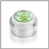 Gliter UV/LED-gel, 5 ml, zelena