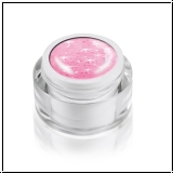 Gliter UV/LED-gel, 5 ml, roza