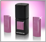 UV-POLISHGEL, trajni UV-lak, svileno roza, 12 ml